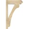 Ekena Millwork Legacy Arts & Crafts Rough Sawn Outlooker, Douglas Fir, 6"W x 18"D x 30"H OUT06X18X30LEC03RDF - alternate 2